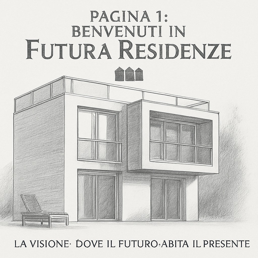 Casa a volumi intrecciati – vista architettonica