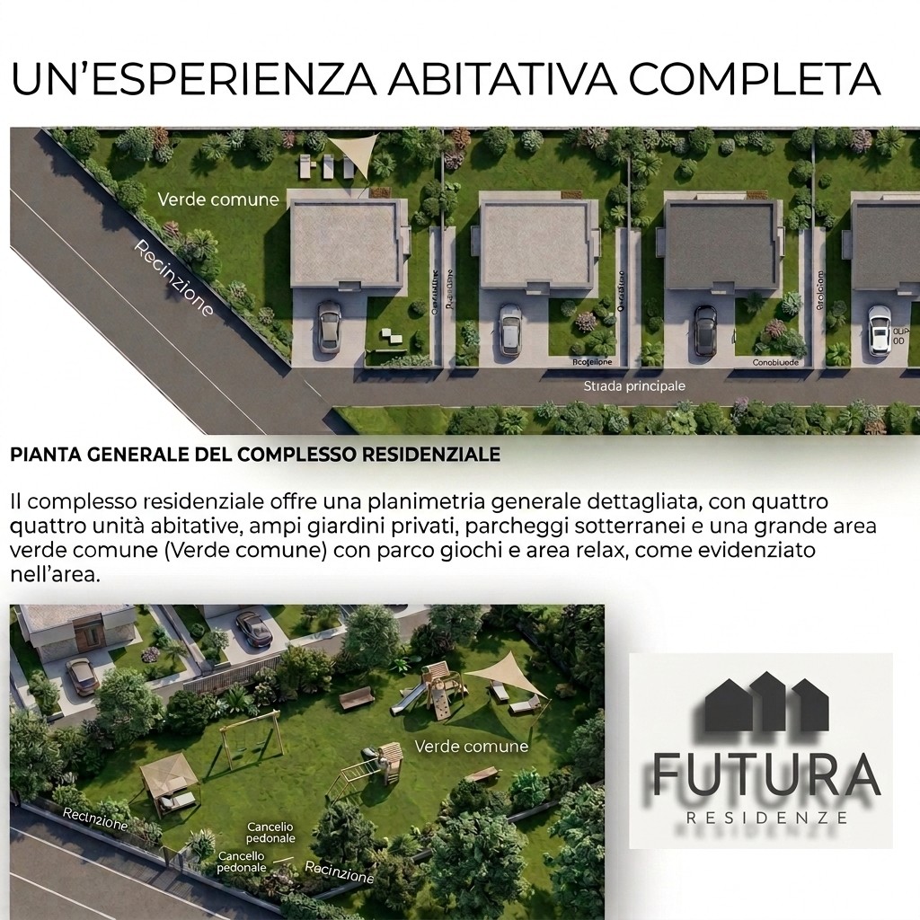 Casa volumi intrecciati