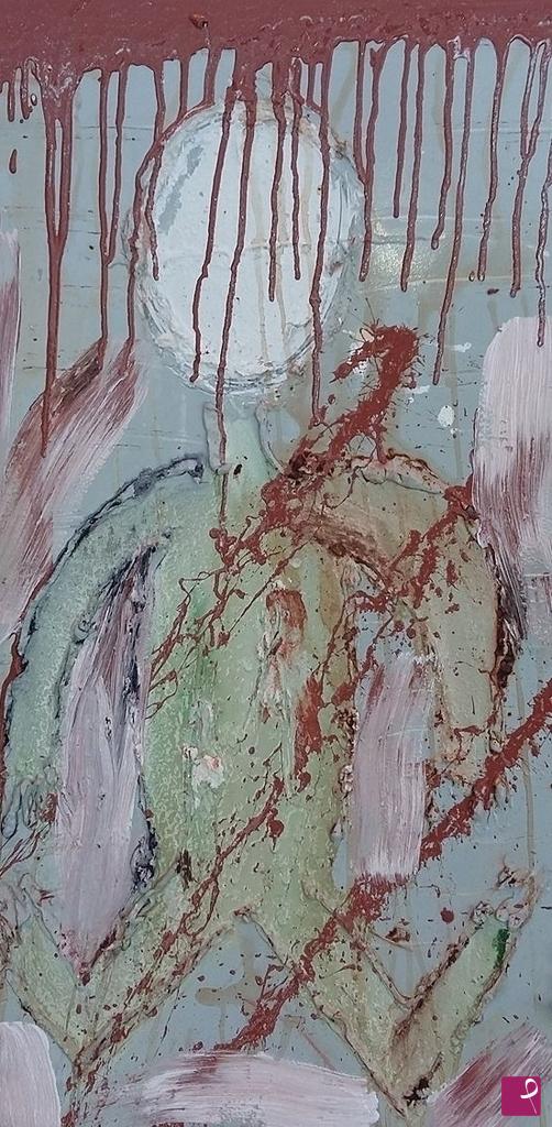 Figura materica stratificata